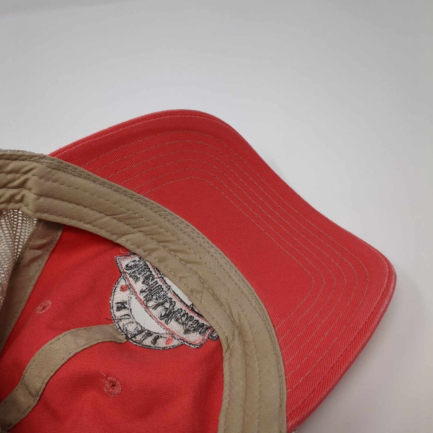 Mile High Marina McCall Idaho Snapback Trucker Hat Pink OS Classic Cut Ahead