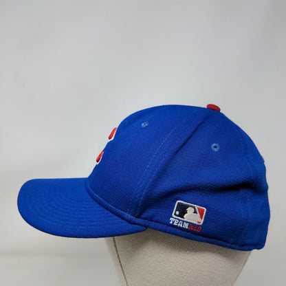 Team MLB Strapback Hat Blue Cincinnati Reds Boys Youth Hat Blue Embroidered Logo