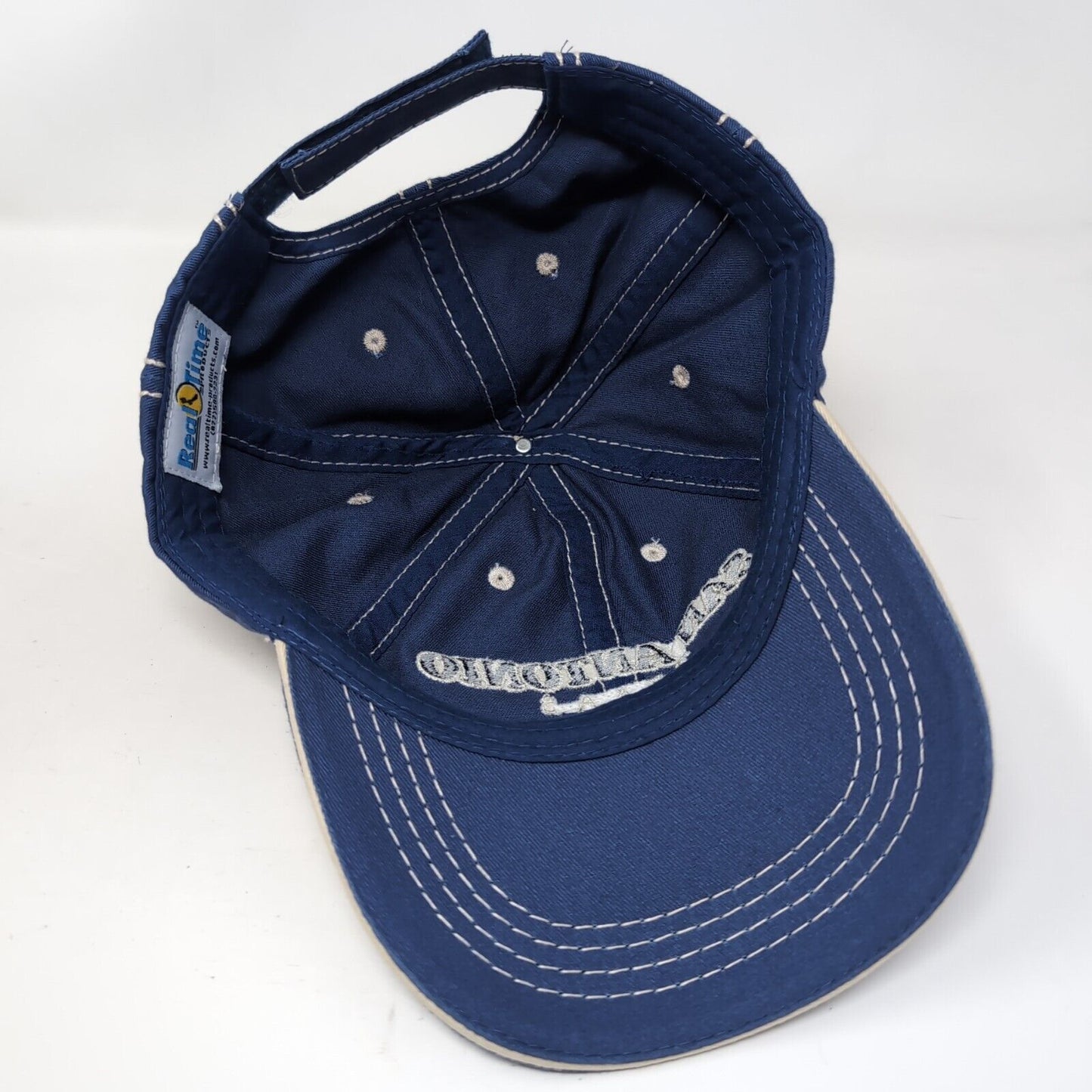 San Antonio Texas The Alamo Est. 1836 Blue OS Adjustable Embroidered 6 Panel
