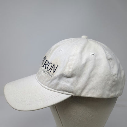 Port & Company Baseball Cap White One Size Bartron Real Estate Group Cotton Hat