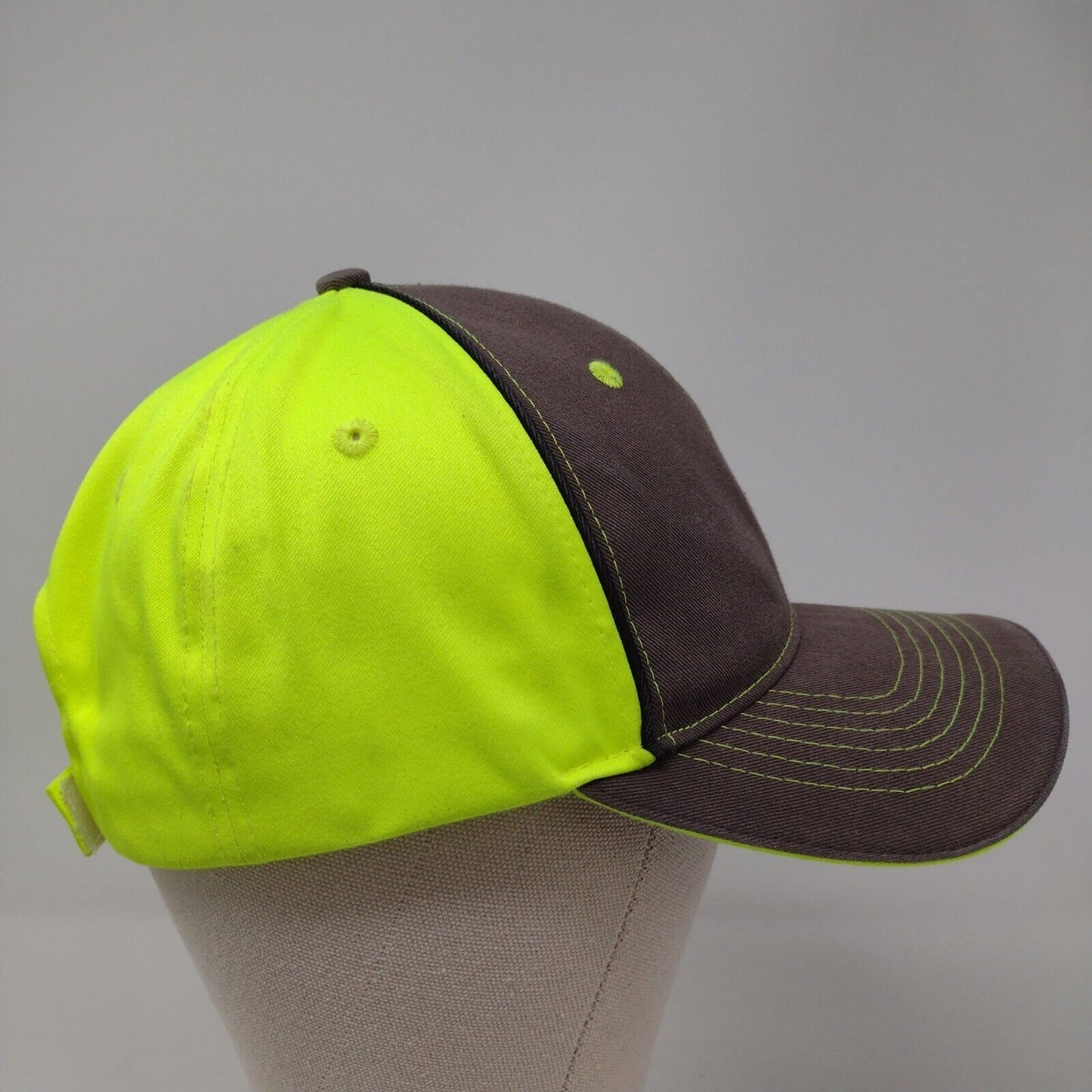 HC Hibbard Construction Strapback Hat Multi OSFA Embroidered Colorblock