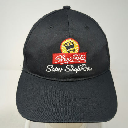 MJCORP ShopRite Saker ShopRites Hat Black One Size Baseball Cap Strapback