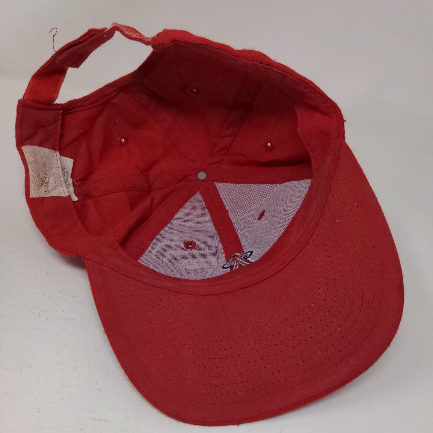 Los Angeles Angels MLB Strapback Hat Redd OSFM Embroidered Logo