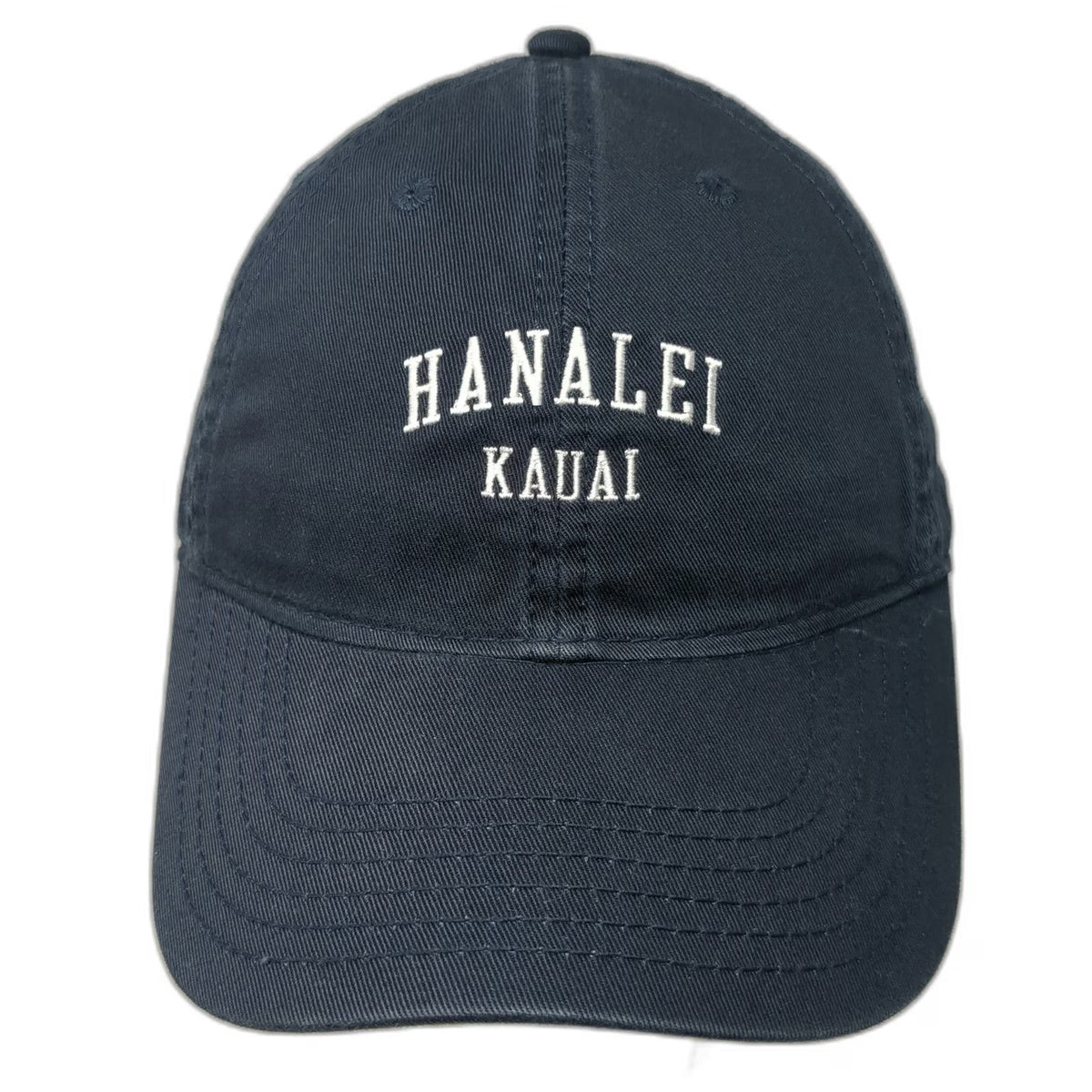 Legacy Baseball Cap Blue One Size Hanalei Kauai Hawaii Cotton Slideback Hat