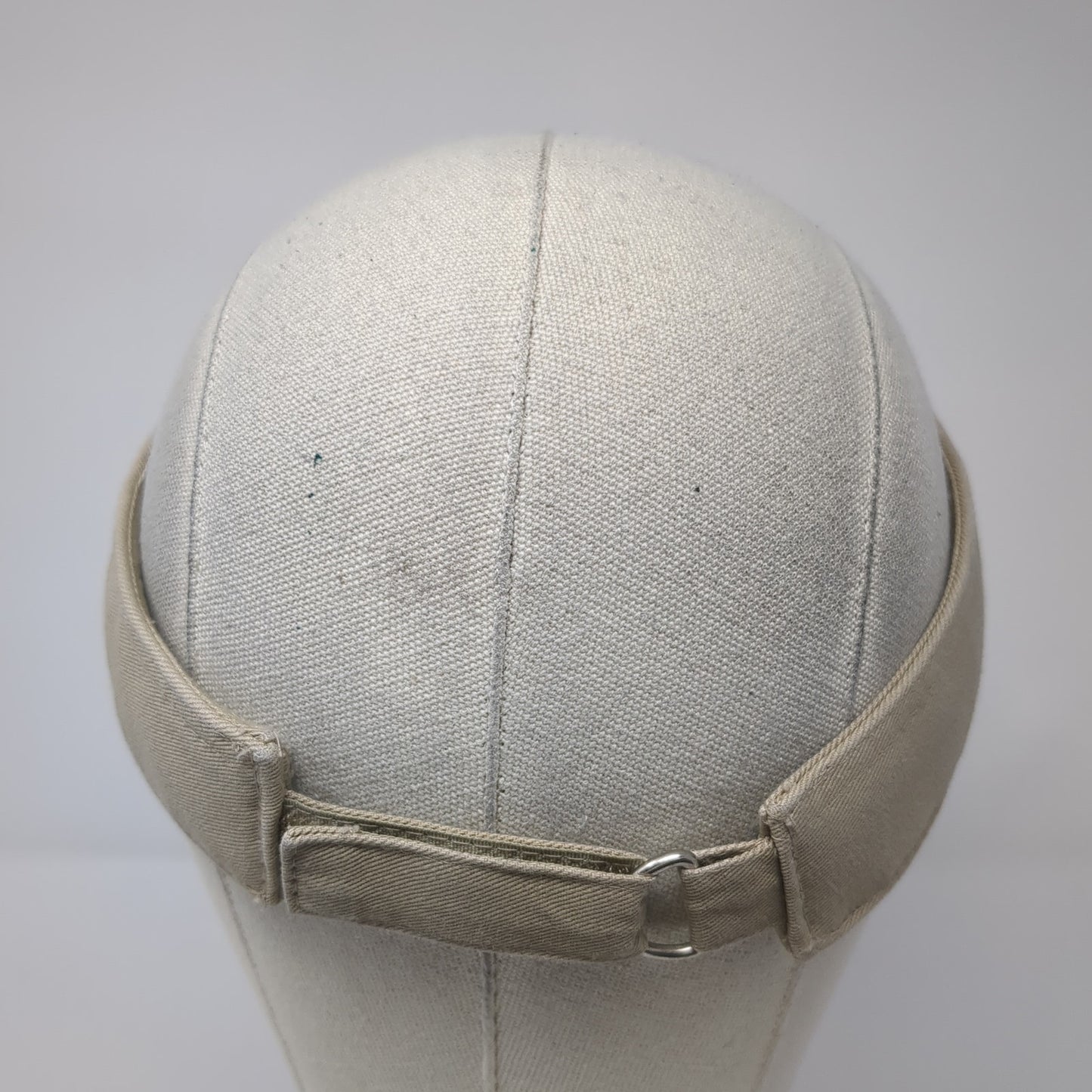 Faded Glory Sun Visor Hat Brown One Size Adjustable Strap Lightweight Blank