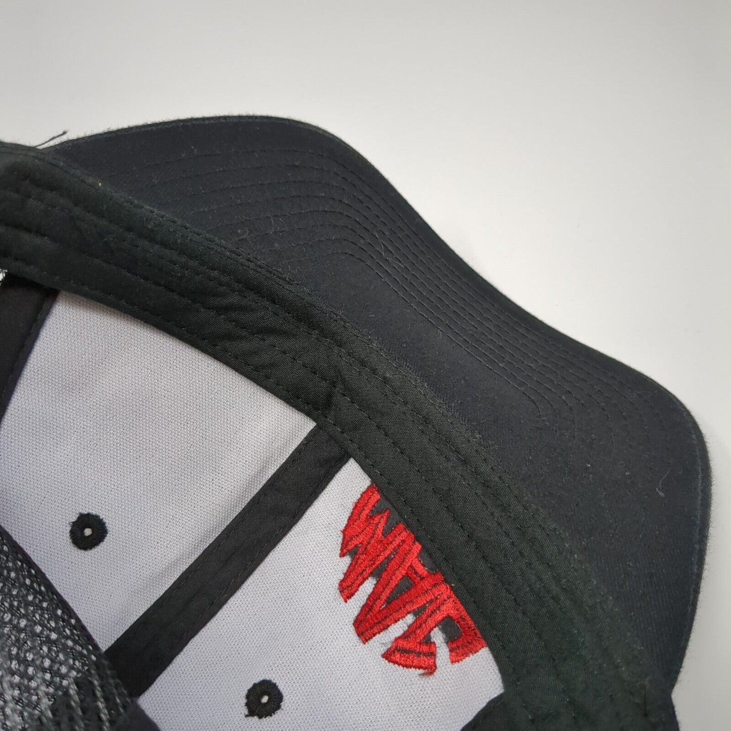 MAC Tools Snapback Trucker Hat Black OSFA Mesh Back Adjustable Solid