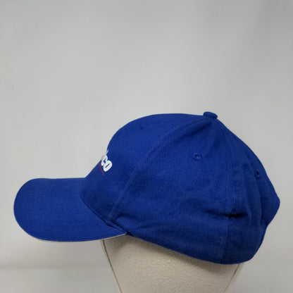 ACDelco Slideback Hat Blue OSFA Adjustable Embroidered Vented Holes 6 Panel