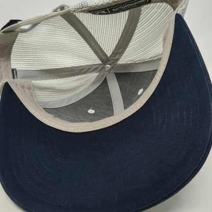 Ariat Trucker Hat Blue Gray One Size Mesh Snapback Richardson 112 Shield Logo