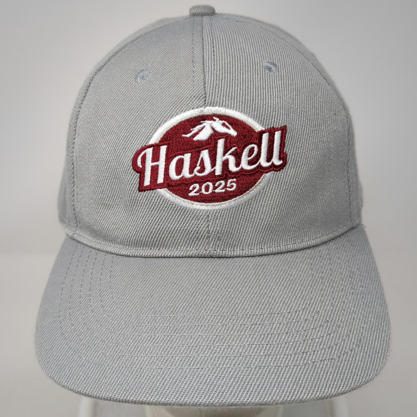 APC Haskell 2025 Horse Logo NYRA Bets Gray Baseball Cap Hat One Size Adjustable
