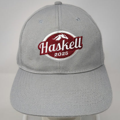 APC Haskell 2025 Horse Logo NYRA Bets Gray Baseball Cap Hat One Size Adjustable