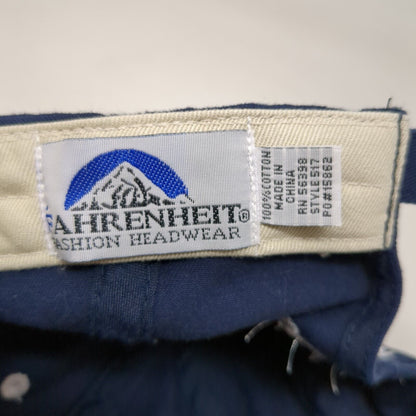 Ireland Bank Slideback Hat Blue One Size Embroidered Fahrenheit 6 Panel