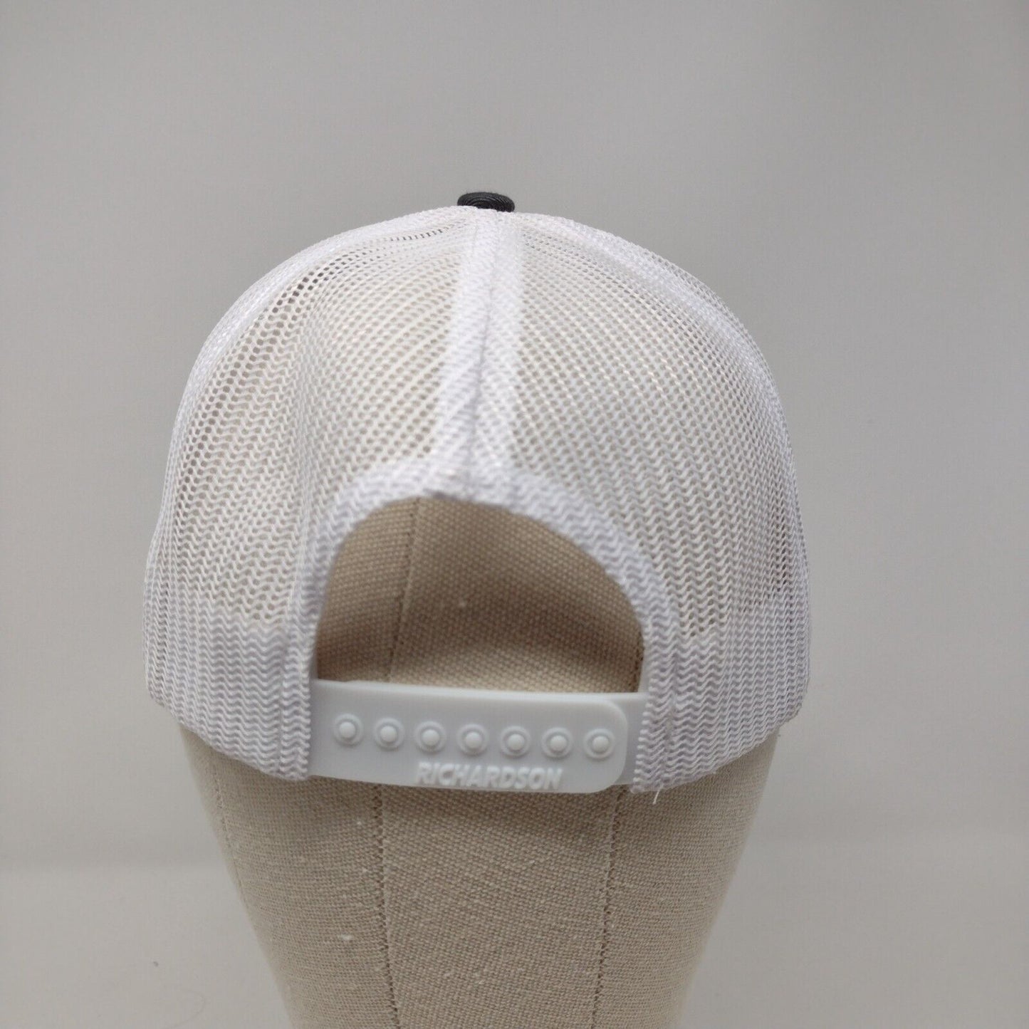 Payne Farms Snapback Mesh Back Trucker Hat Gray OSFA Embroidered
