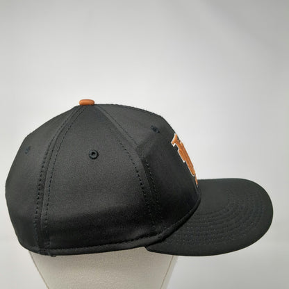 The Game Baseball Cap Black 7 Fitted UTPB University Pro Hat University of Texas