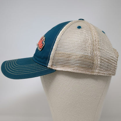 Legacy Trucker Hat Blue One Size Payette Lake Idaho Mesh Snapback Patch Green