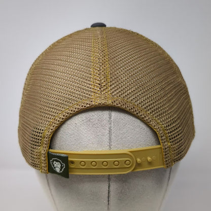 Howler Brothers Blue Gold Trucker Hat One Size Embroidered Patch Snapback