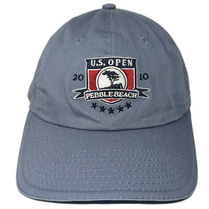 USGA Baseball Cap Blue One Size 2010 U.S. Open Pebble Beach Member Golf Hat