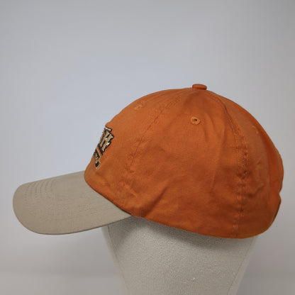 UTAH Est. 1896 Strapback Baseball Cap Orange OS Adjustable Smith Southwestern