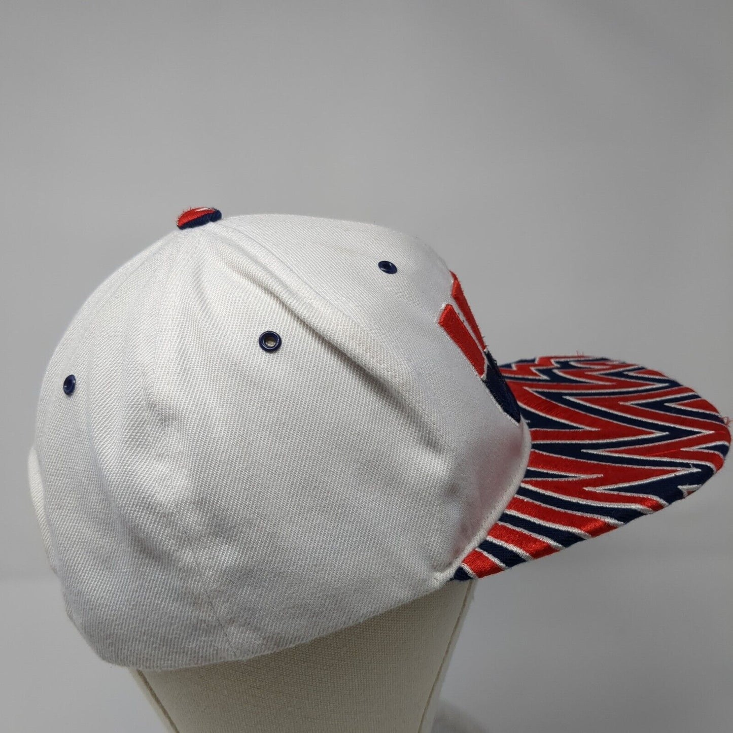 USA Snapback Hat Multicolor One Size Adjustable Embroidered Zephyr