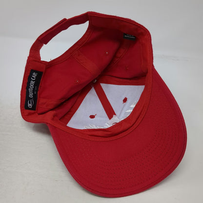 Outdoor Cap Baseball Red One Size Hoboken Public Schools Strapback Logo Hat