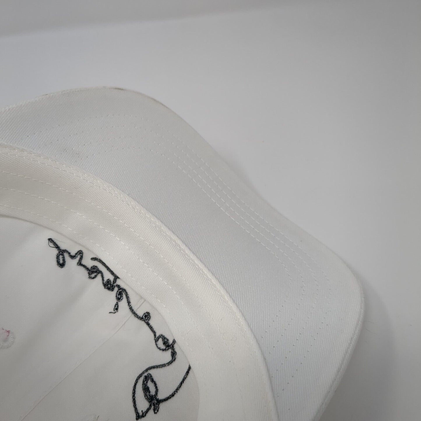Evoqe Medical Aesthetics Slideback Hat White OS Adjustable The Classics Yupoong