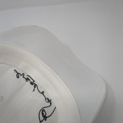 Evoqe Medical Aesthetics Slideback Hat White OS Adjustable The Classics Yupoong