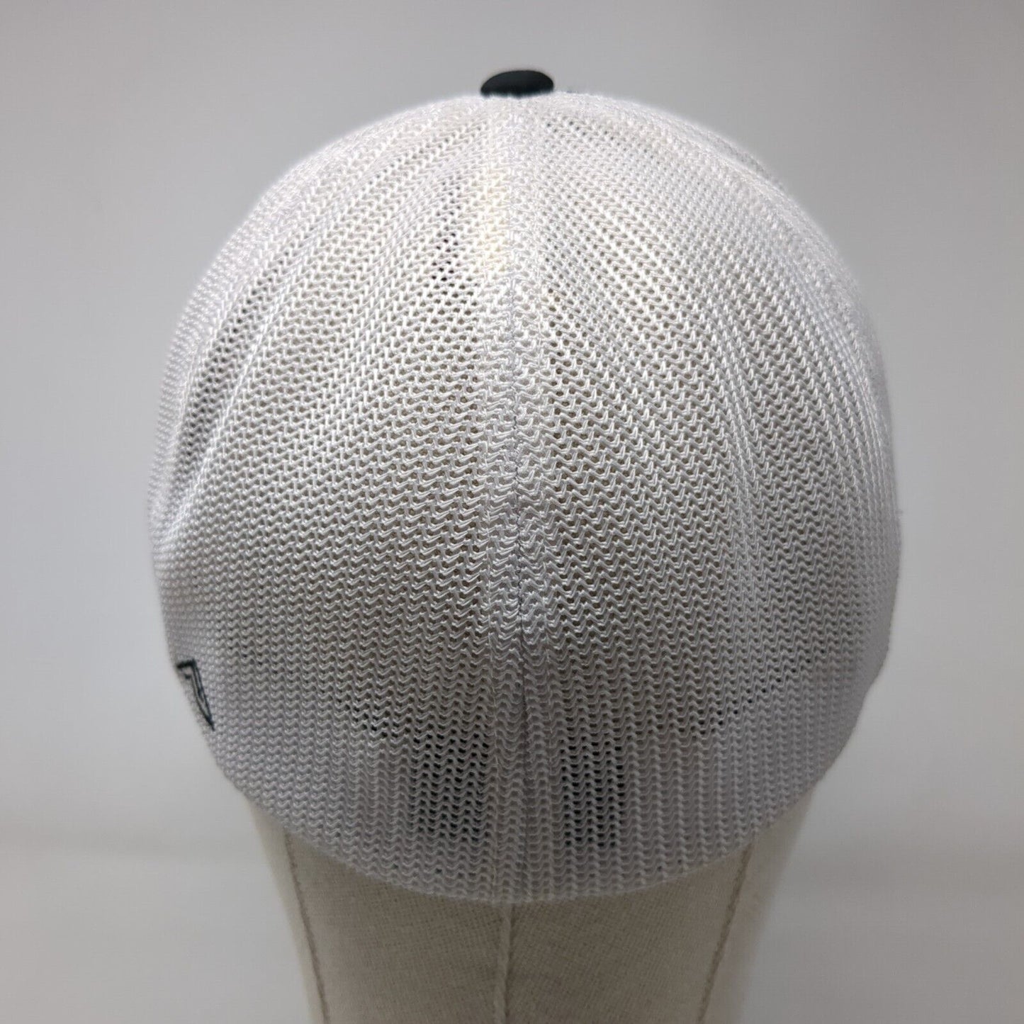 Pacific Headwear Fitted Trucker Hat Black 7 3/8-8 D-Series 405 Mesh Back