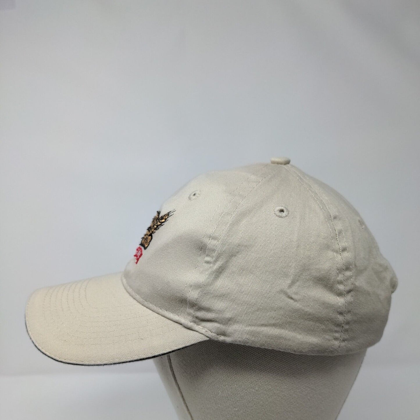 Great Grains Bakery Strapback Hat Tan OSFA Embroidered Port & Company