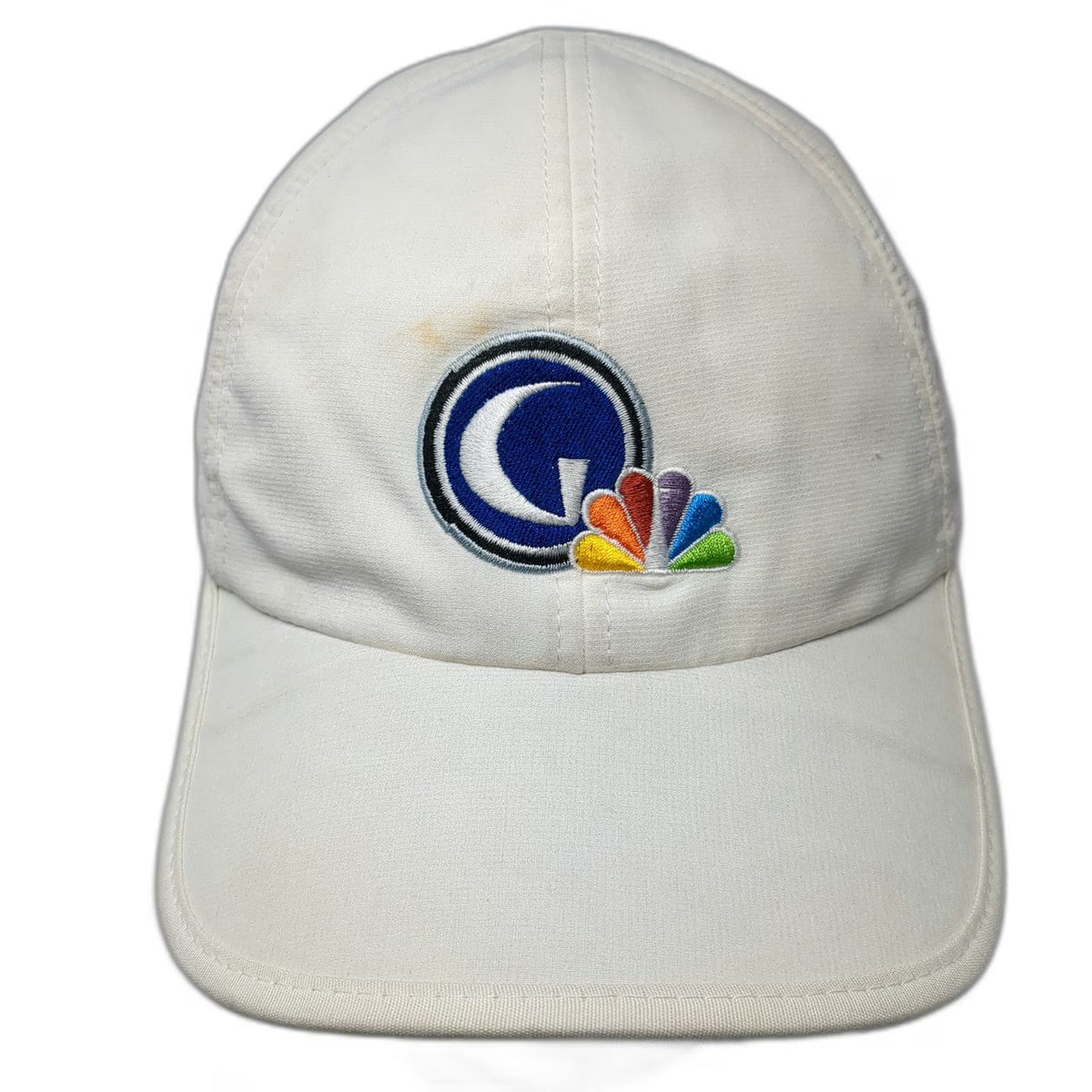 Pacific Headwear Baseball Cap White One Size NBC Golf Channel Logo Slideback Hat