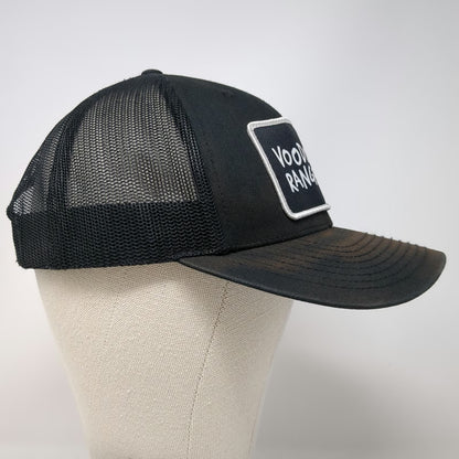 Richardson 112 Trucker Hat Black One Size Voodoo Ranger Beer Patch Mesh Back