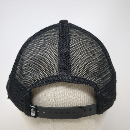 The North Face Trucker Hat Black One Size Snapback Mesh Desert Patch Mesa