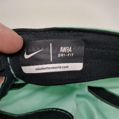 Nike 5 Panel Blue One Size AW84 Dri-FIT Reflective Swoosh Strapback Running Hat
