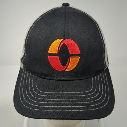 Paylocity Snapback Trucker Hat Black Gray Mesh One Size Corporate Logo Software