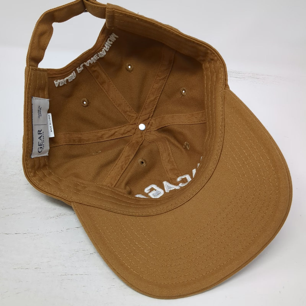 Gear for Sports Baseball Cap Brown One Size Chicago Adler Planetarium Slideback