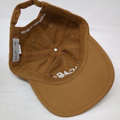 Gear for Sports Baseball Cap Brown One Size Chicago Adler Planetarium Slideback