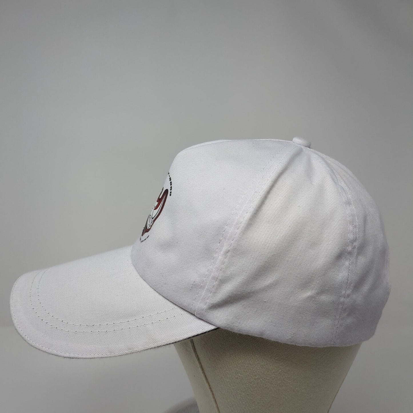 Rhino Off-Road Slideback Baseball Cap White One Size Adjustable 6 Panel