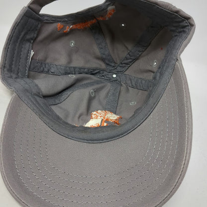 Baseball Cap Gray One Size Ralston Group Properties Slideback Tree Graphic Hat