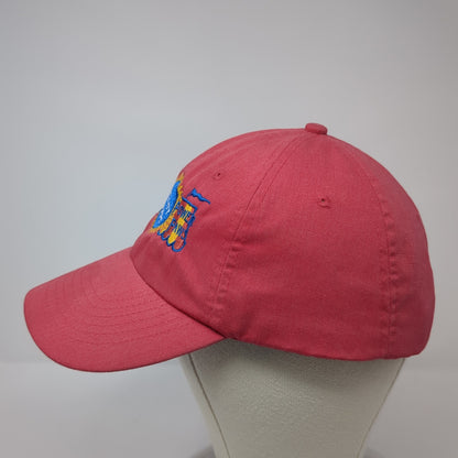 Agility Camps Slideback Hat Red One Side Embroidered HeadShots KC Caps
