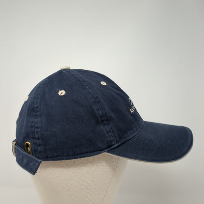 Red Ledges Slideback Baseball Cap Blue OS Adjustable Classic Cut Ahead Vintage