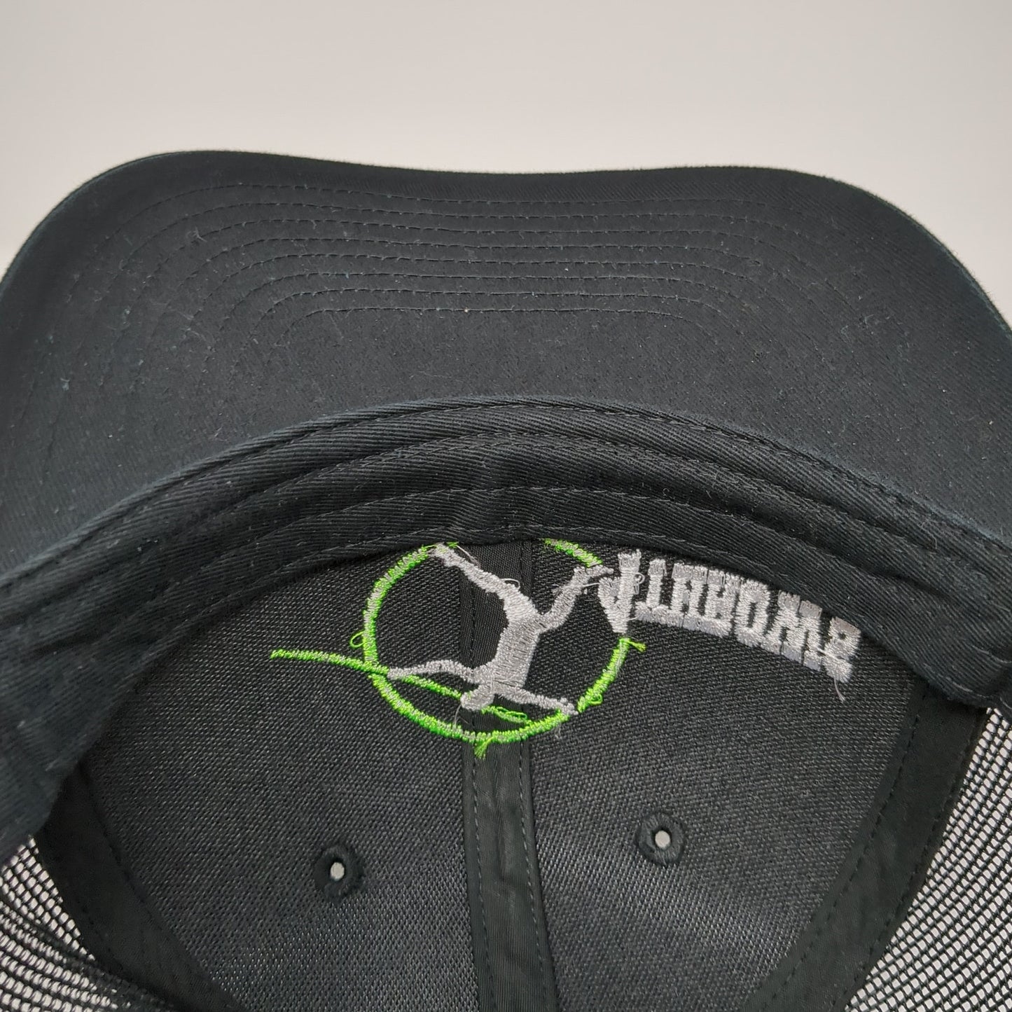 4Throws.com Snapback Trucker Hat Black One Size Adjustable Port Authority