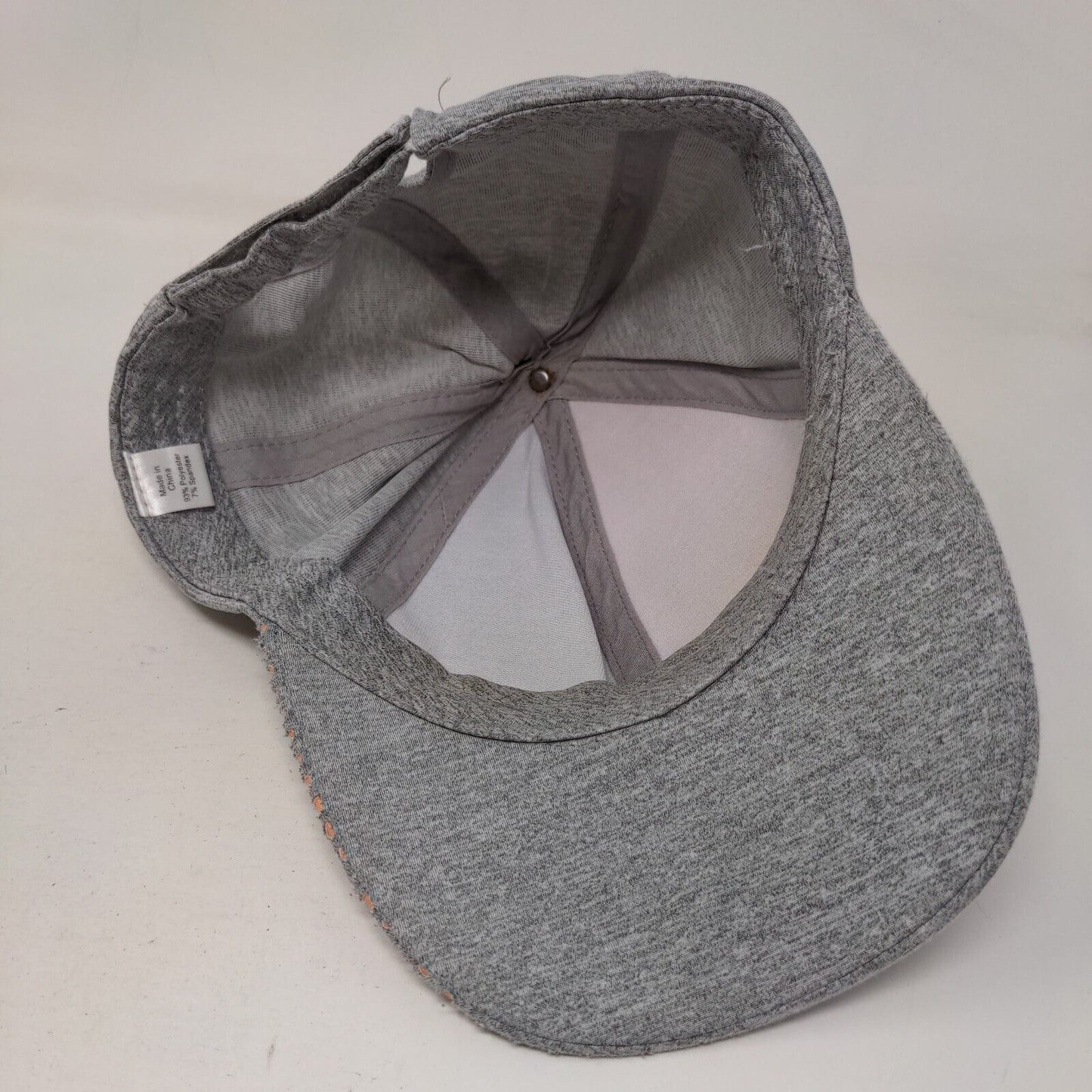 OTF Strapback Hat Gray One Size Adjustable Lightweight Breathable 6 Panel