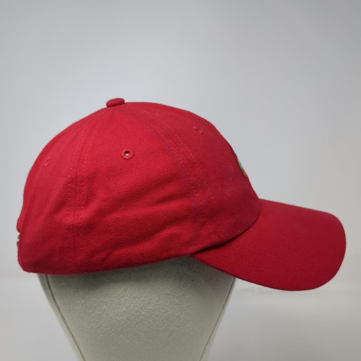 Wheel of Fortune Live! Red Baseball Cap One Size Slideback Cotton Hat Adjustable