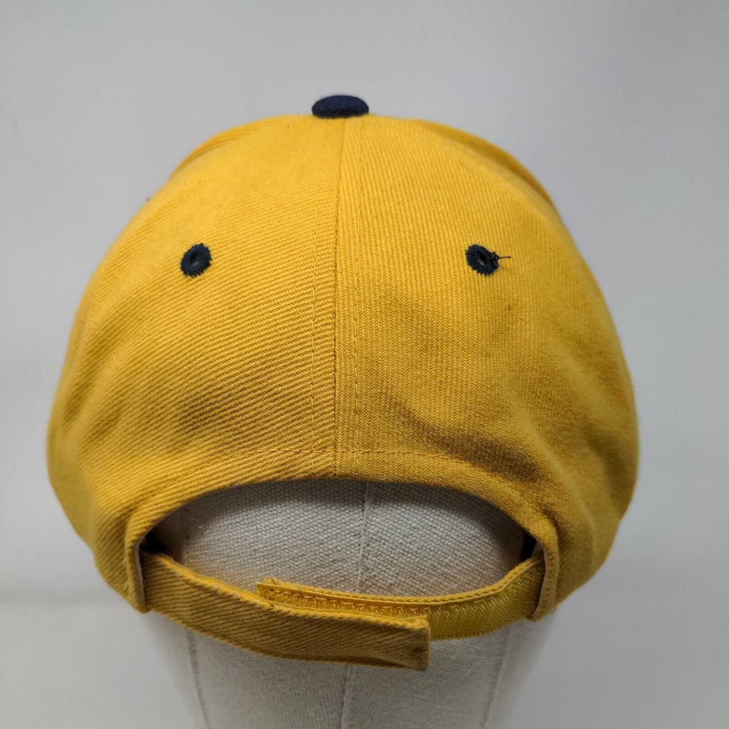 Los Angeles Chargers Strapback Hat Yellow OSFA Embroidered Logo Adjustable Wool