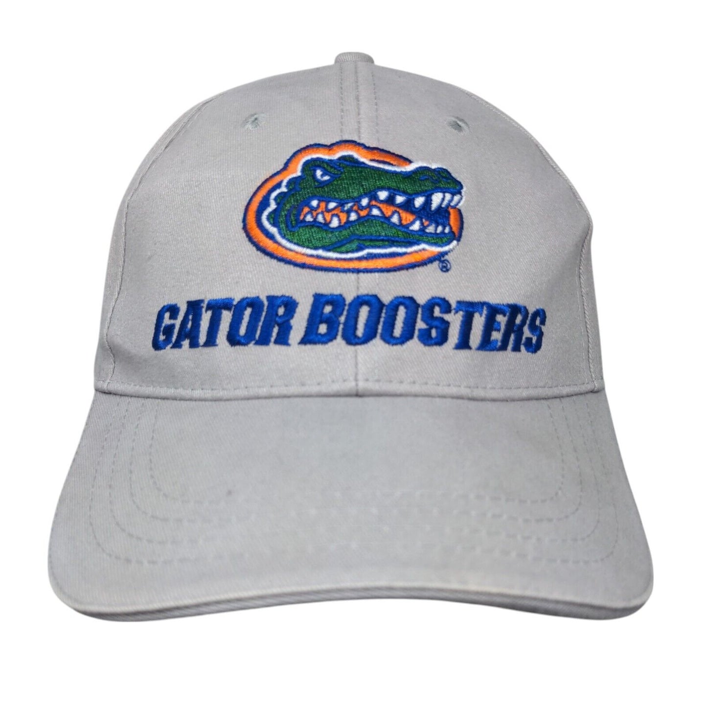 Florida Gators Boosters Slideback Hat Gray OSFA Embroidered Logo NCAA