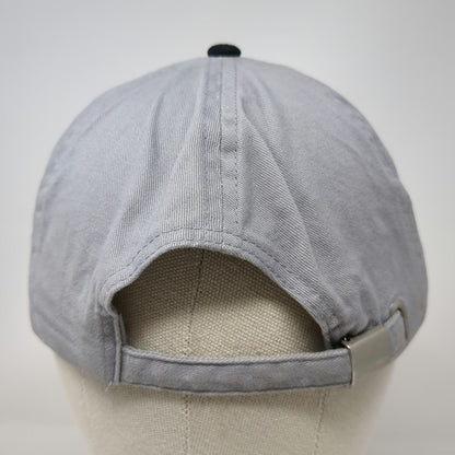 AMC Blue Flame Muffler Centers Logo Hat Gray One Size Baseball Cap Slideback