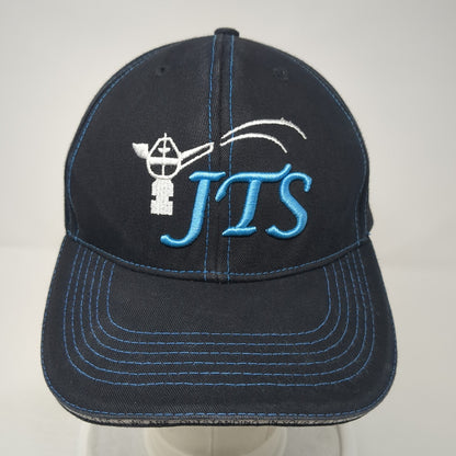 JTS Valley Baseball Cap Black OS Adjustable Embroidered 6 Panel 360 Apparel