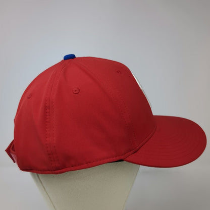 OC Sports Philadelphia Phillies MLB Baseball Cap Red One Size Strapback Hat