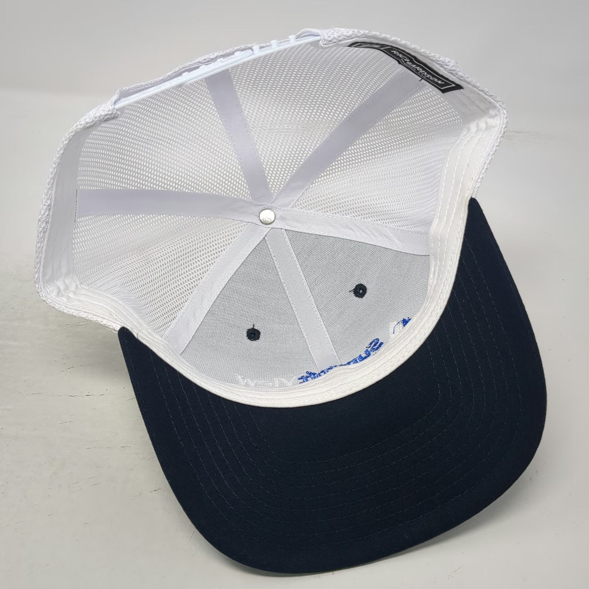 Richardson Trucker Hat Blue One Size Mesh Back Snapback Summit View CPA Logo Hat
