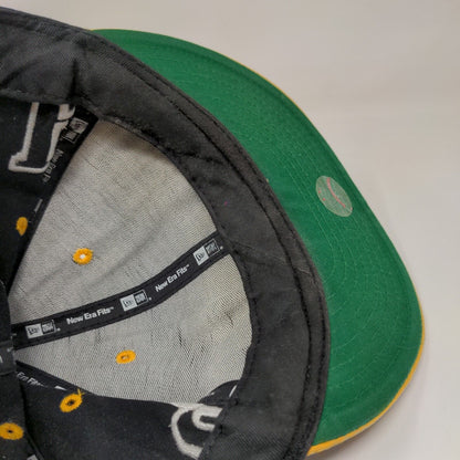 New Era Men's Snapback Flat Bill Hat Multicolor OSFM Pittsburgh Pirates Logo