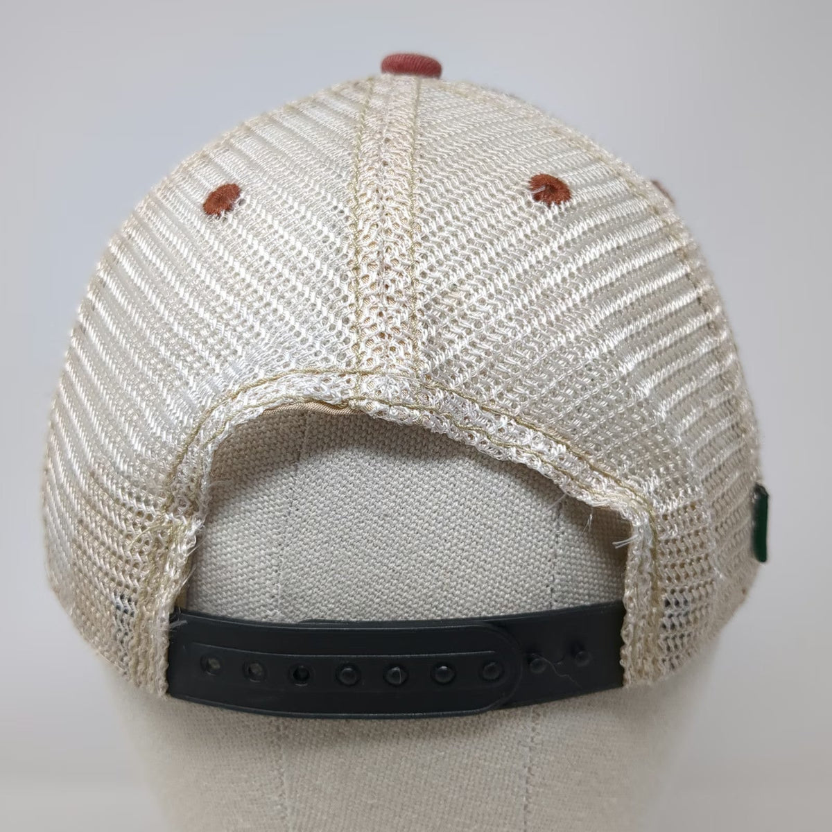 Legacy Brundage Mtn Resort BMR Idaho Trucker Hat Gray Red OSFM Mesh Snapback Ski
