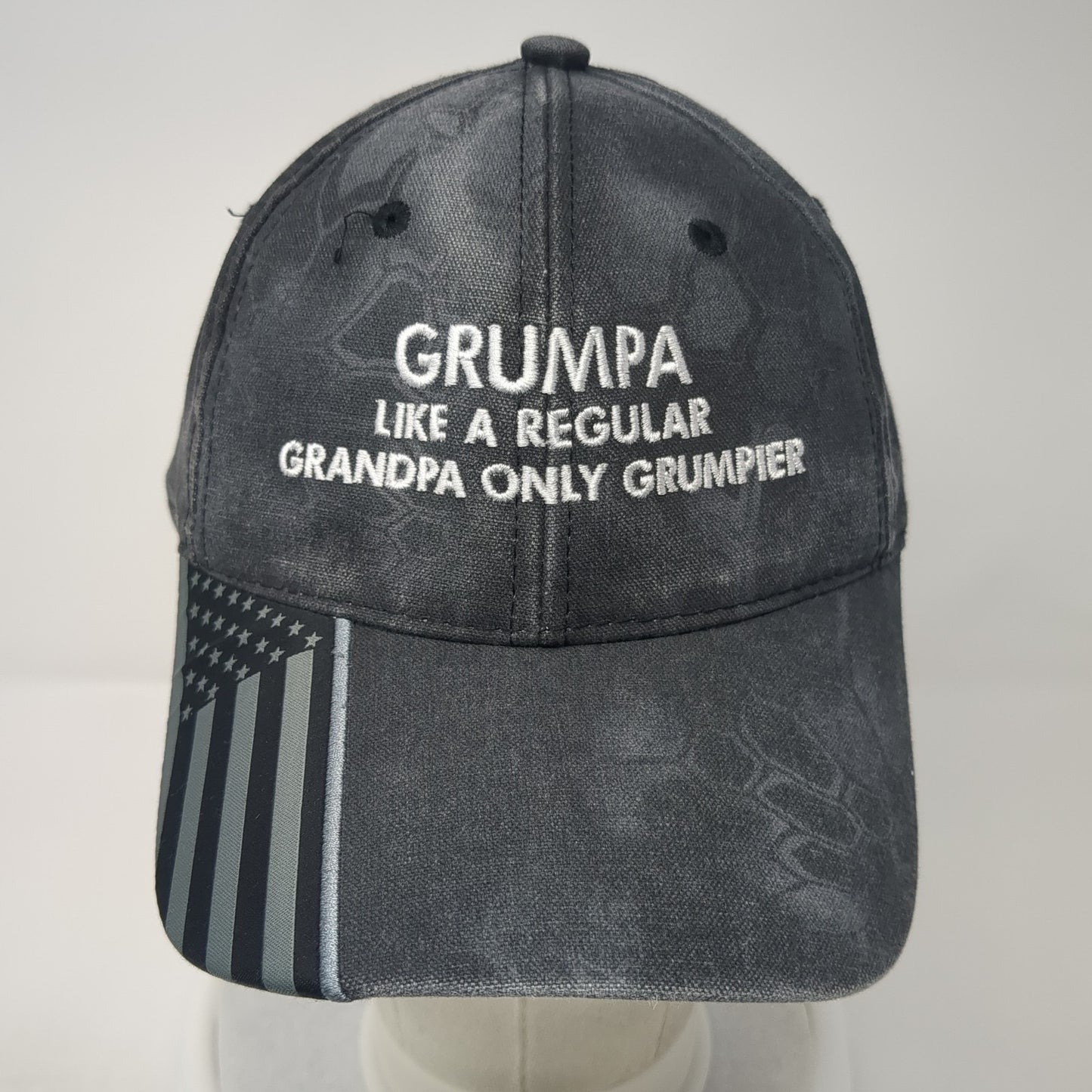 Grumpa Like A Regular Grandpa Only Grumpier Baseball Cap Multicolor OS Kryptek